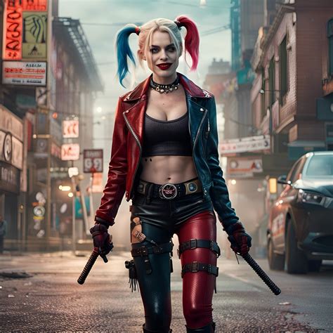 AI generated Harley Quinn Nude